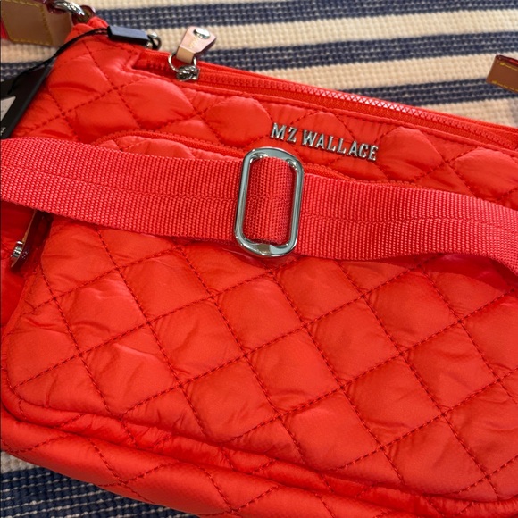 NWT MZ Wallace Metro Scout Deluxe Crossbody Bag in Poppy - Picture 6 of 14